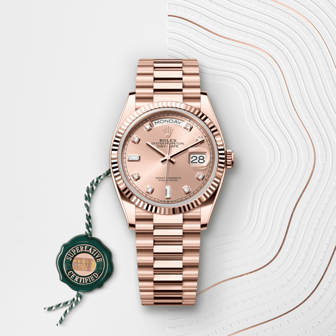 Rolex Day-Date in Gold, m128235-0009 | Diamond Cellar